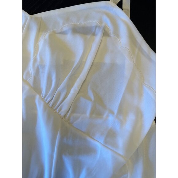 Vintage Slipfection White Slip Dress - Picture 3 of 5